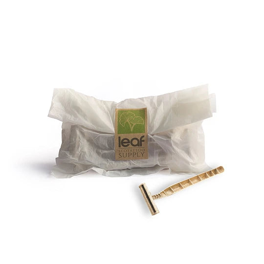 Rasuradoras Biodegradables - Leaf Eco Tattoo
