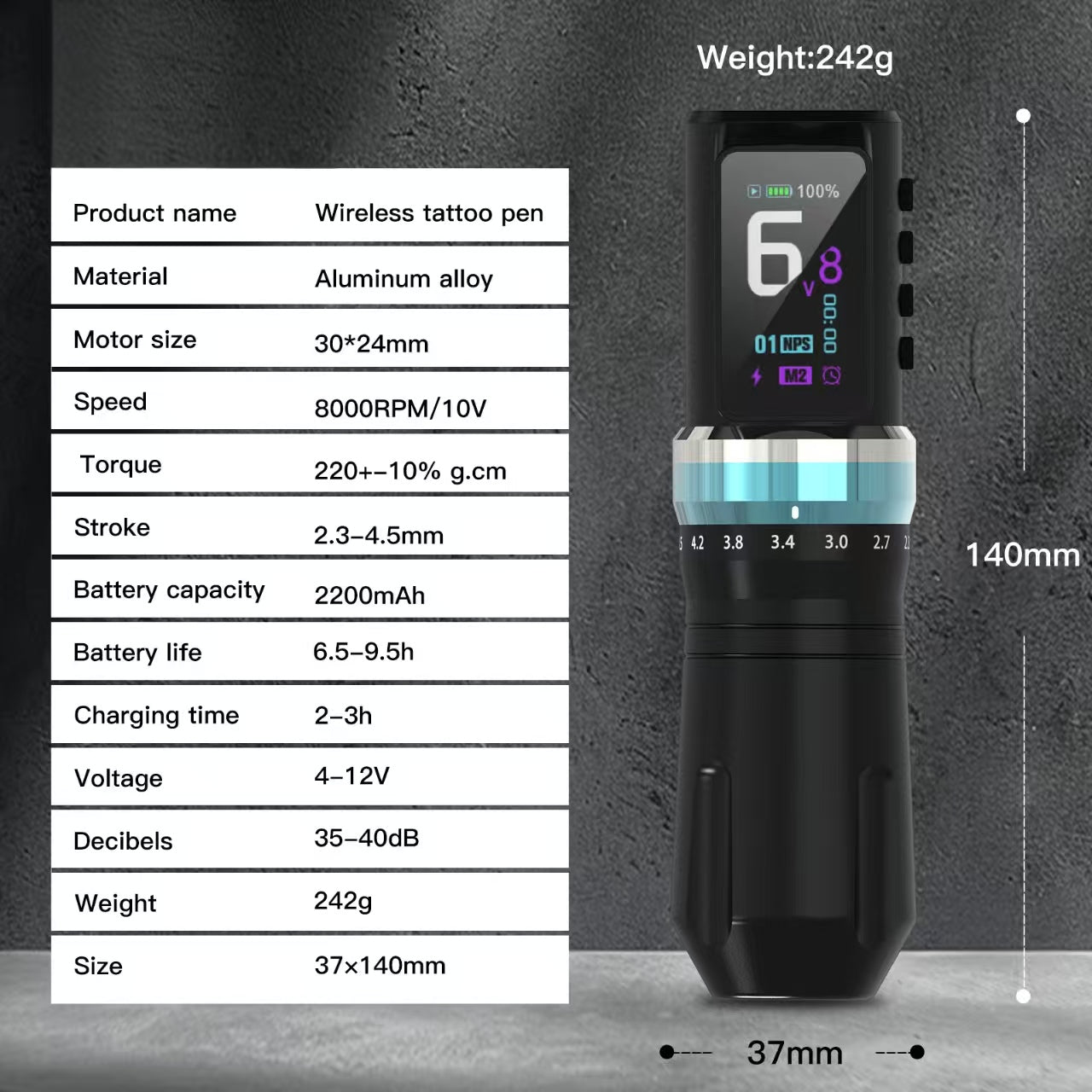 Pen Inalámbrica Dual Battery