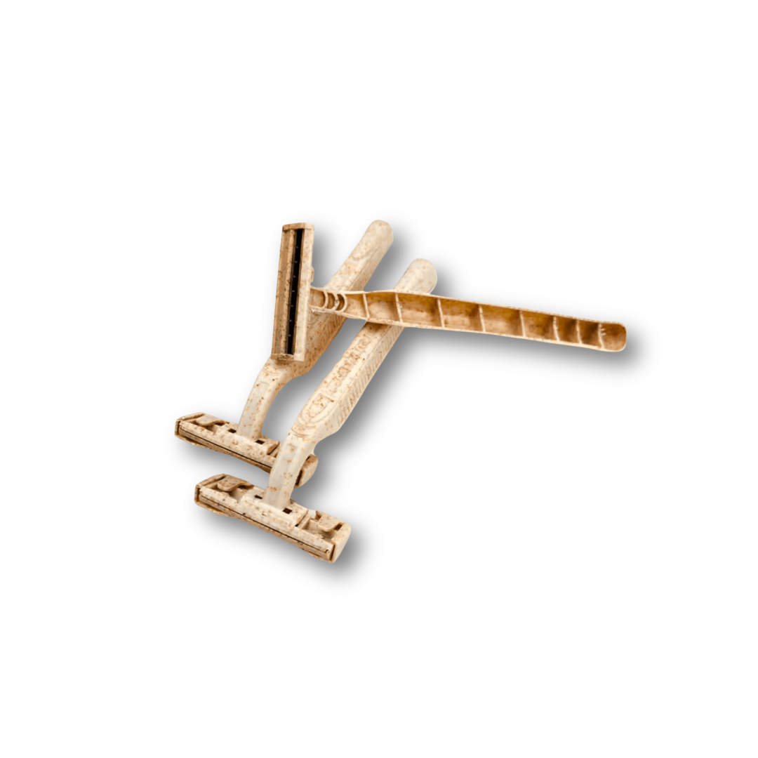 Rasuradoras Biodegradables - Leaf Eco Tattoo