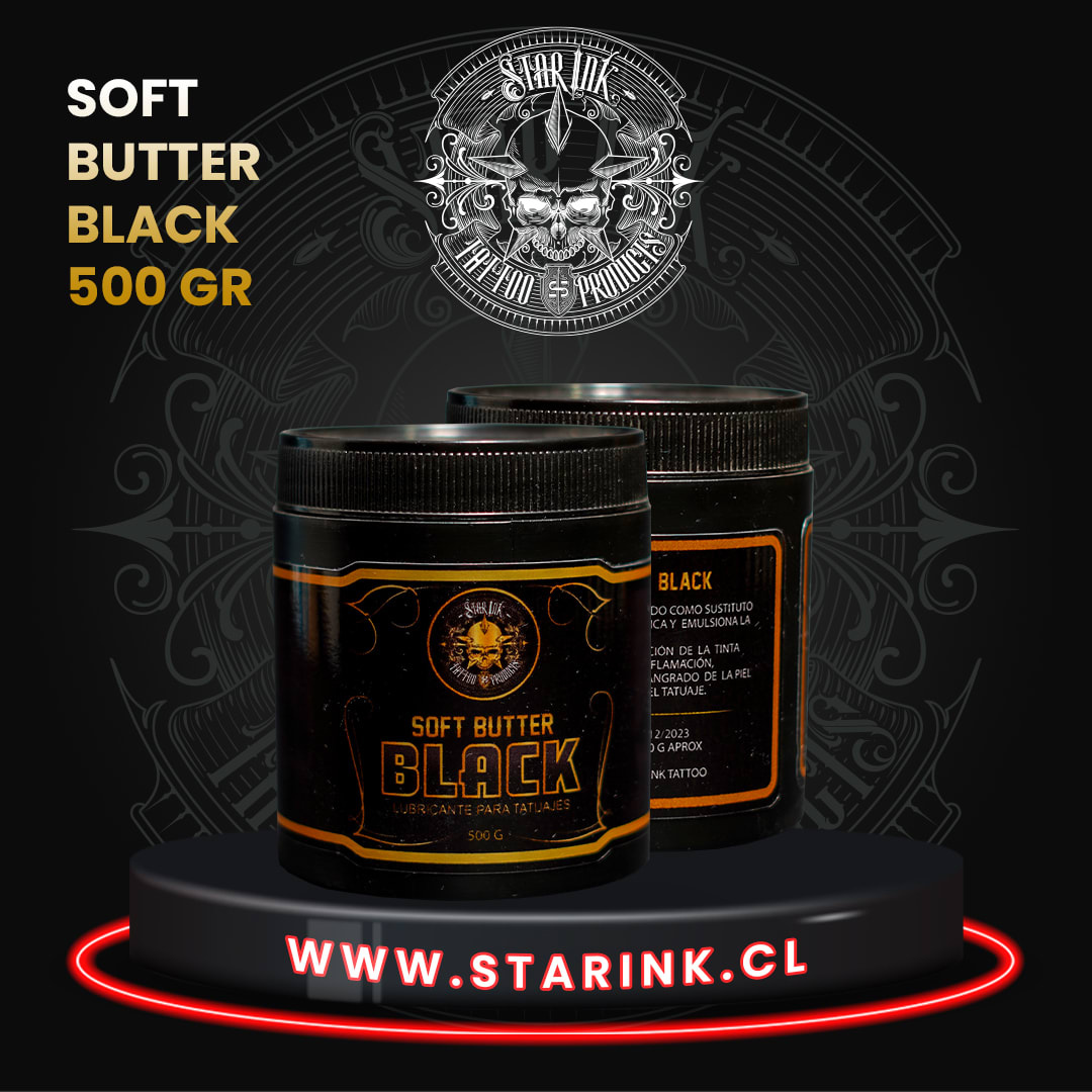 Butter Soft Black 500gr - Star Ink
