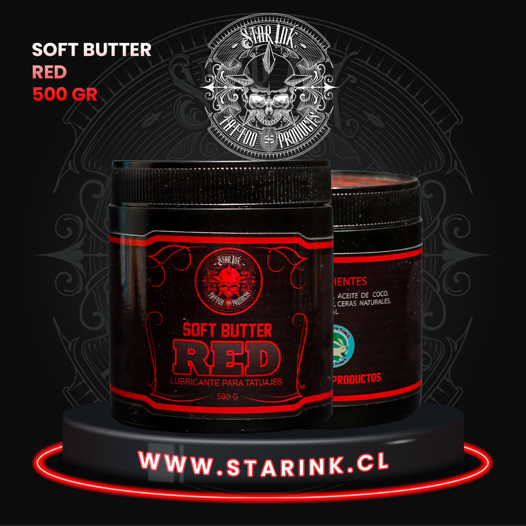 Butter Soft Red 500gr - Star Ink
